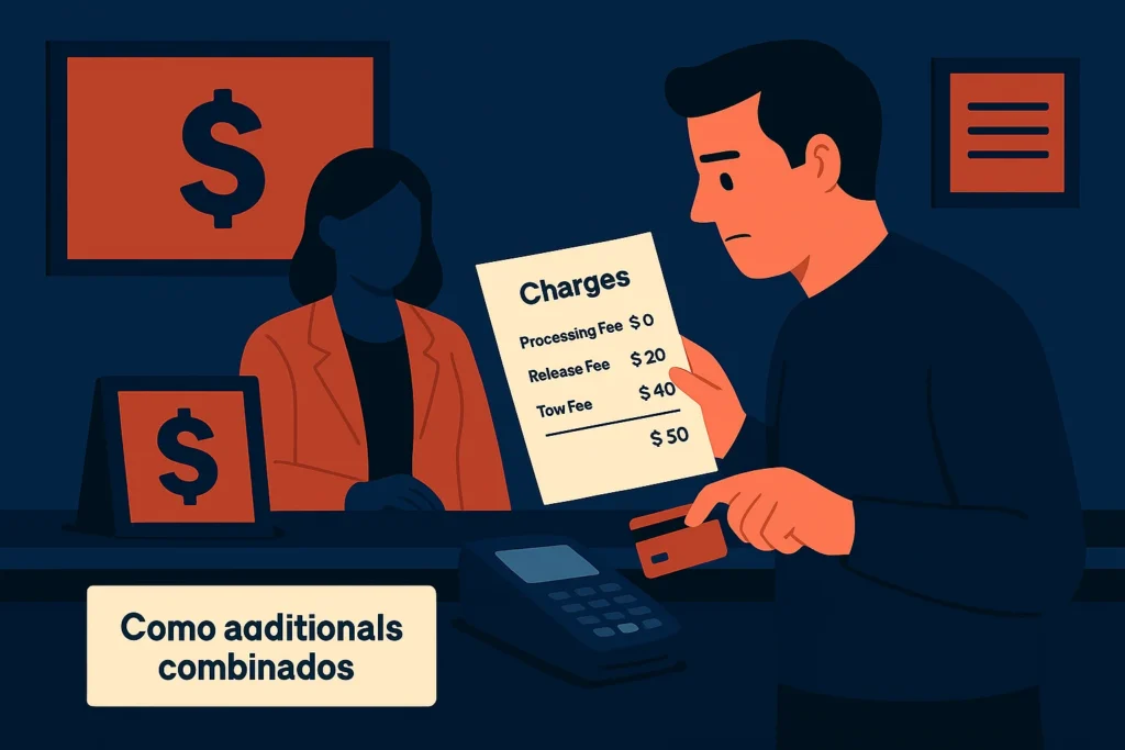 Cargos adicionales combinados con la tarifa diaria