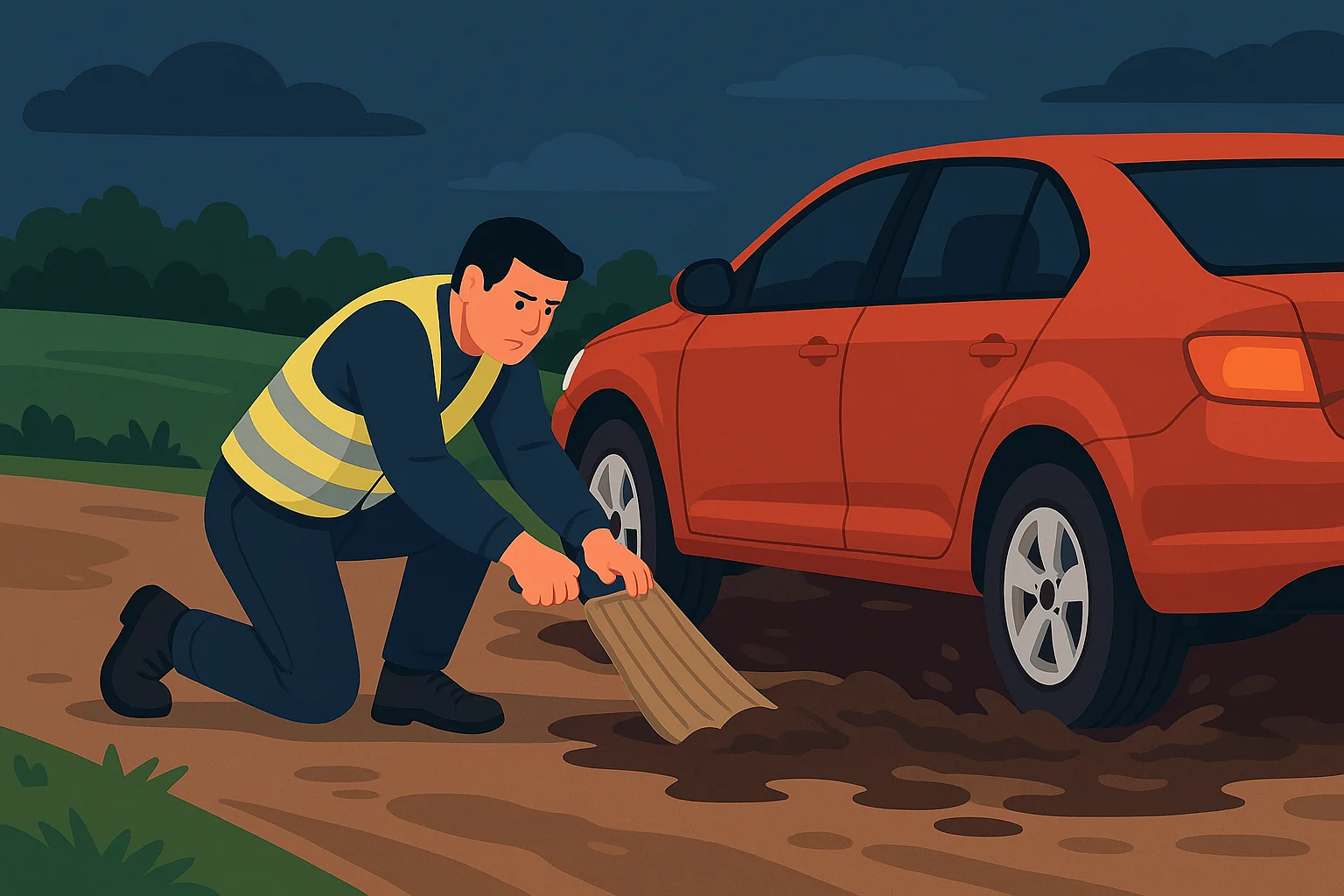 Cómo sacar un carro atascado guía práctica paso a paso