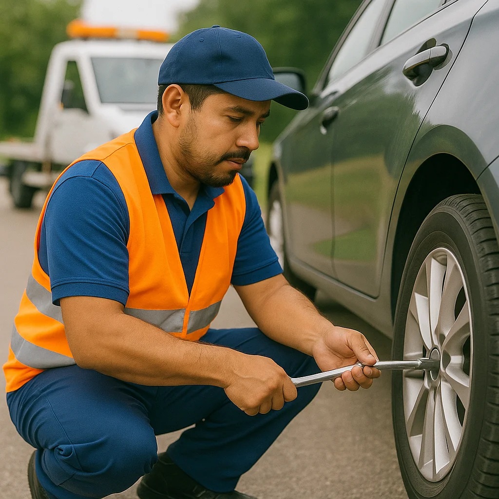 Cambio de llantas a domicilio