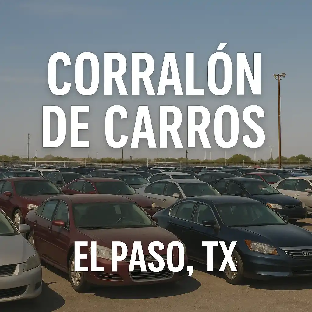 corralón de carros El Paso, TX