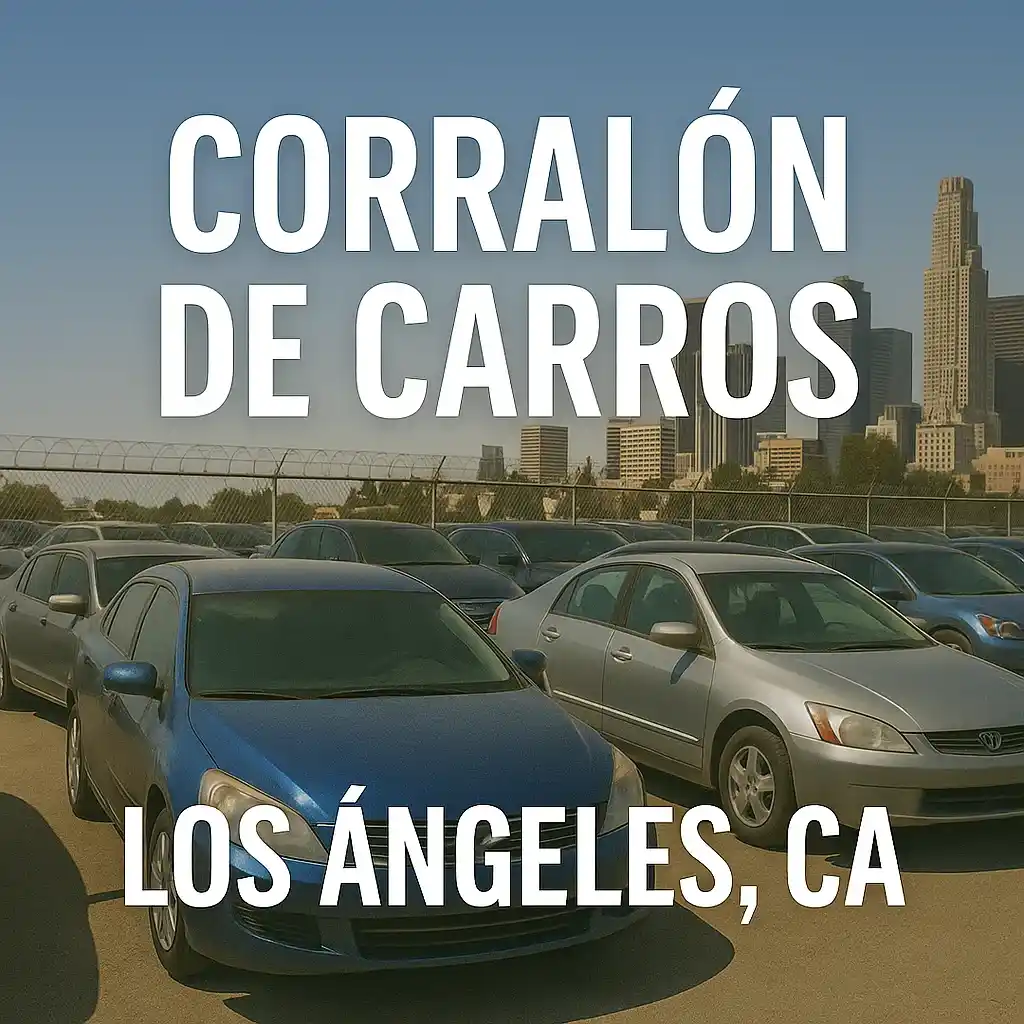 corralón de carros Los Ángeles, CA
